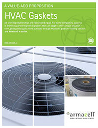 HVAC gasket informational graphic