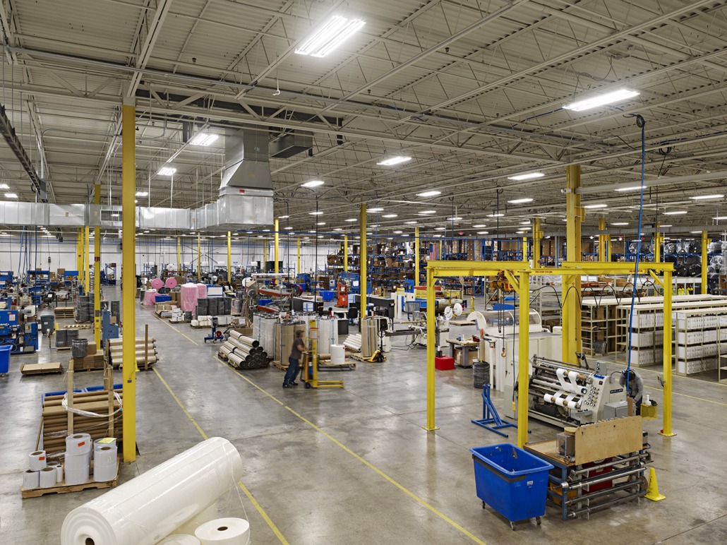 Sur-Seal's custom die-cutting and manufacturing facility